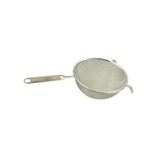 Fine Tin Mesh Strainer Wood Handle 70mm