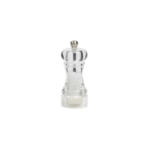 Capstan Slim-line Salt Mill In Clear Acr