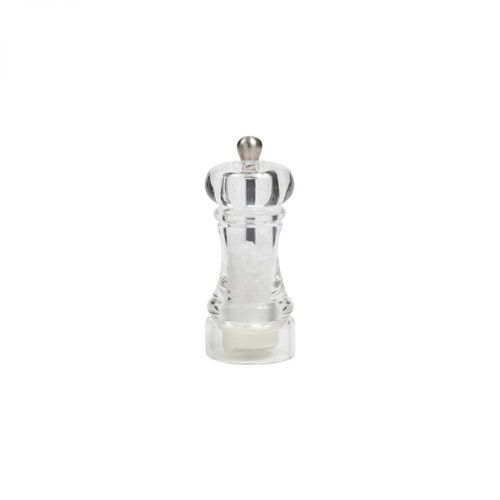 Capstan Slim-line Salt Mill In Clear Acr