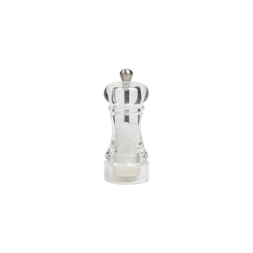 Capstan Slim-line Salt Mill In Clear Acr