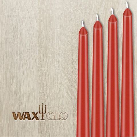 300mm Unwrapped Taper - Red