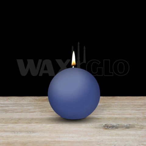 60mm Dia Ball Candle - Wedgewood Blue