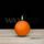 60mm Dia Ball Candle - Orange