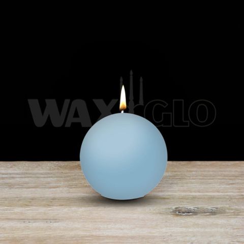 60mm Dia Ball Candle - Water