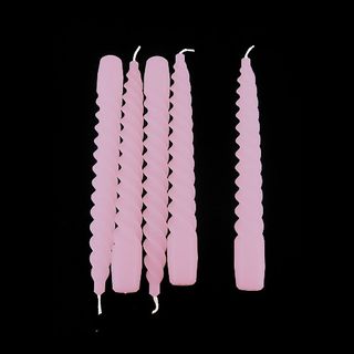 200mm Unwrapped Spiral - Pink