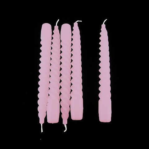 200mm Unwrapped Spiral - Pink