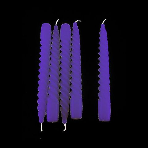 200mm Unwrapped Spiral - Violet