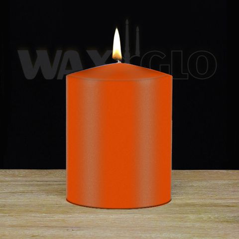 75x100mm Unwrapped Cylinder - Orange