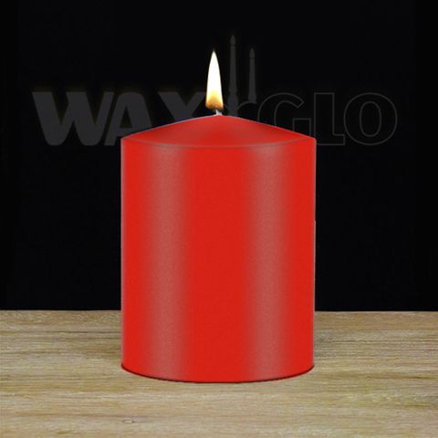 75x100mm Unwrapped Cylinder - Red