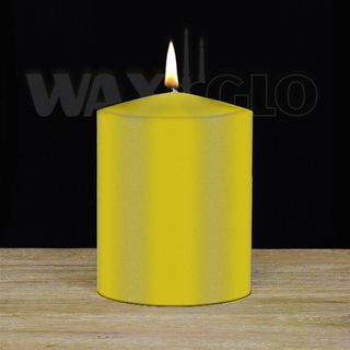 75x100mm Unwrapped Cylinder - Yellow