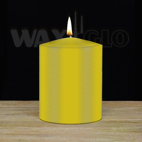 75x100mm Unwrapped Cylinder - Yellow