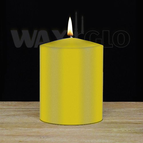 75x100mm Unwrapped Cylinder - Yellow