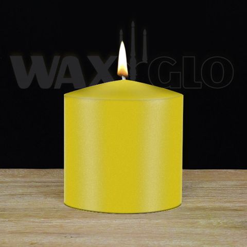 75x75mm Unwrapped Cylinder - Yellow