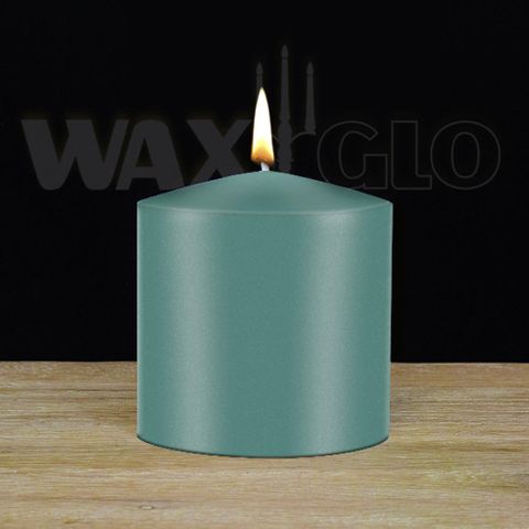 75x75mm Unwrapped Cylinder - Turquoise