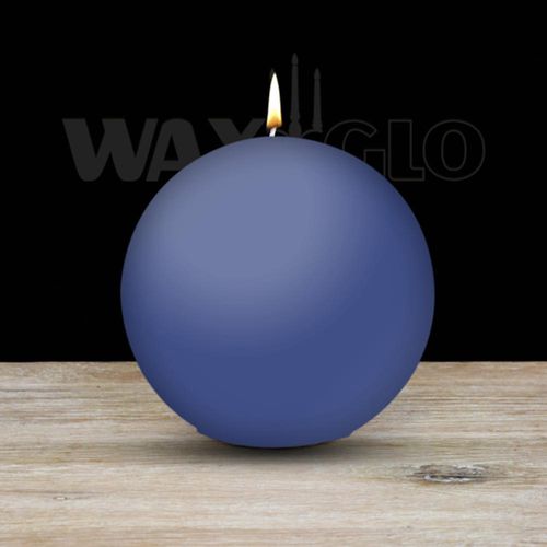 100mm Dia Ball Candle - Wedgewood Blue