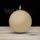 100mm Dia Ball Candle - Sand