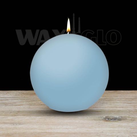100mm Dia Ball Candle - Water