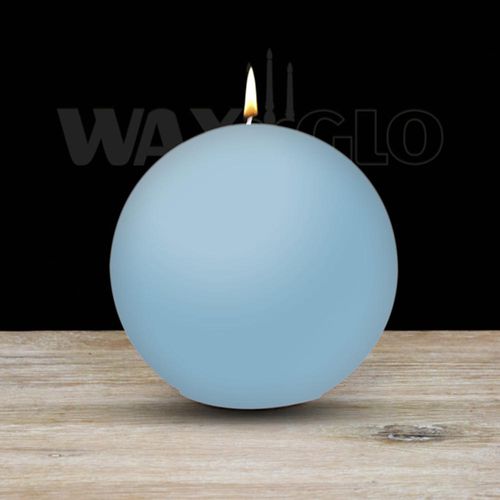 100mm Dia Ball Candle - Water