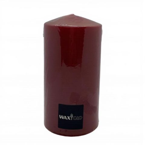 75x150mm Unwrapped Cylinder - Bordeaux