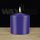 75x75mm Unwrapped Cylinder - Violet