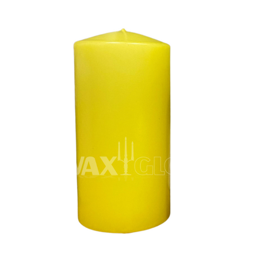 75x150mm Unwrapped Cylinder - Yellow