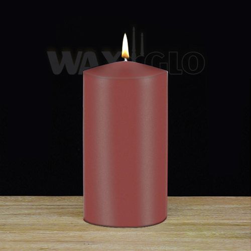 75x150mm Unwrapped Cylinder - Rose