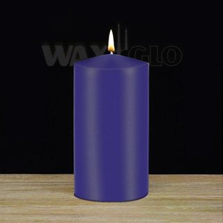 75x150mm Unwrapped Cylinder - Violet