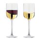 Asd Wave Wine Glasses Gold (set 2)
