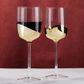 Asd Wave Wine Glasses Gold (set 2)