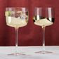 Asd Wave Gin Glasses Gold (set 2)