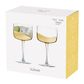 Asd Wave Gin Glasses Gold (set 2)