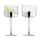 Asd Wave Gin Glasses Silver (set 2)