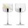 Asd Wave Gin Glasses Silver (set 2)