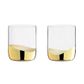 Asd Wave Gold Dof Tumblers (set 2)