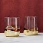 Asd Wave Gold Dof Tumblers (set 2)