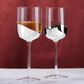 Asd Wave Wine Glasses Silver (set 2)