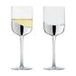 Asd Wave Wine Glasses Silver (set 2)