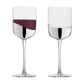 Asd Wave Wine Glasses Silver (set 2)