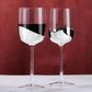 Asd Wave Wine Glasses Silver (set 2)