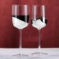 Asd Wave Wine Glasses Silver (set 2)