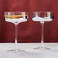 Asd Wave Silver Champagne Saucer (set 2)