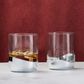 Asd Wave Dof Tumblers Silver (set 2)