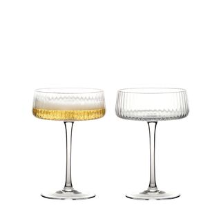 Asd Empire Champagne Saucer Clear (set 2