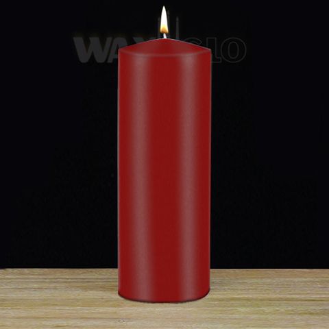 75x225mm Unwrapped Cylinder - Bordeaux