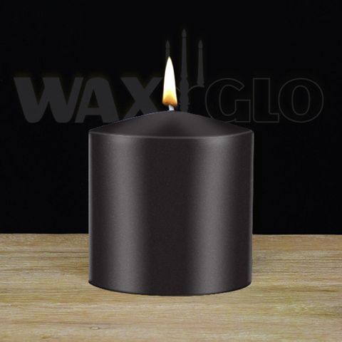 75x75mm Unwrapped Cylinder - Black