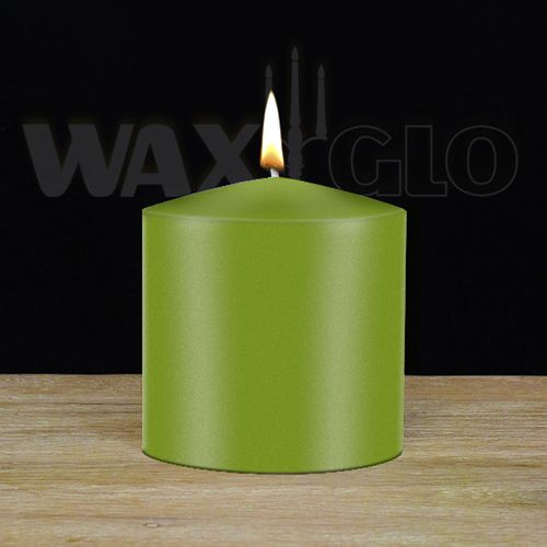 75x75mm Unwrapped Cylinder - Lime Green