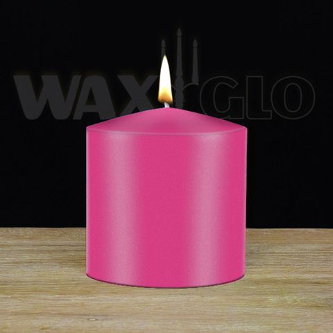 75x75mm Unwrapped Cylinder - Hot Pink