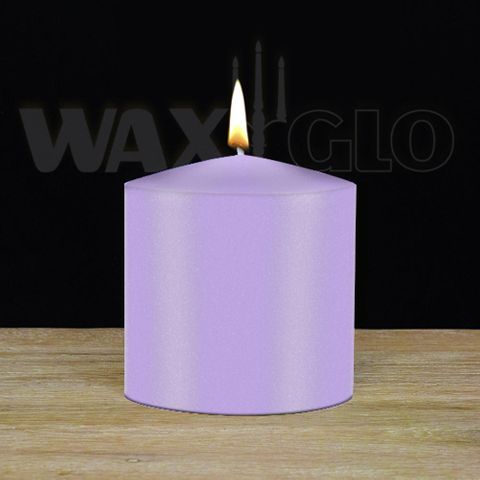 75x75mm Unwrapped Cylinder - Lavender