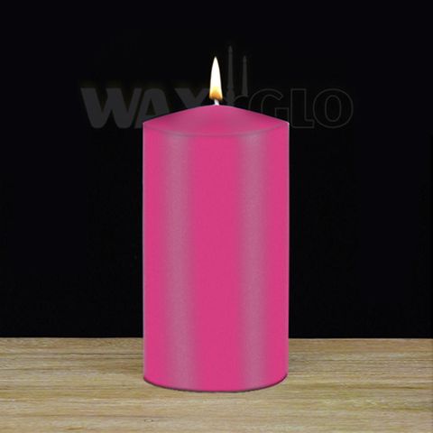 75x150mm Unwrapped Cylinder - Hot Pink