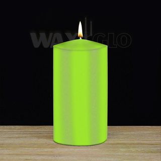 75x150mm Unwrapped Cylinder - Hot Lime